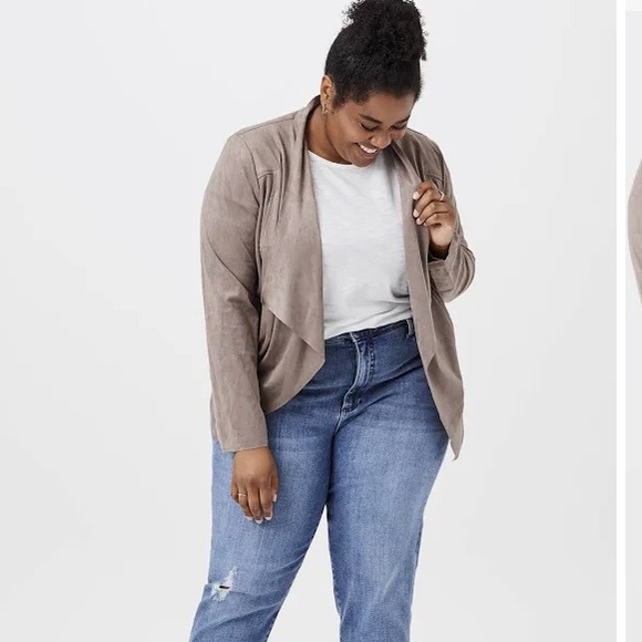 Kut From the Kloth Hudson Faux Suede Jacket - Picture 1 of 5